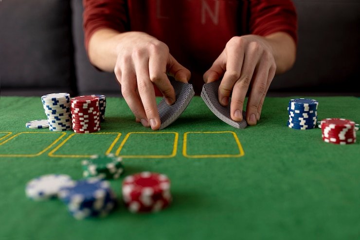 Live dealer at Nolimit City blackjack table on pulsar mobile app
